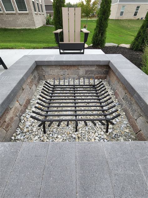 Square Fire Pit In Ground