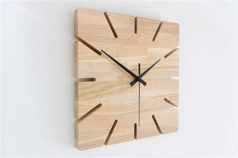 Square Large Wall Clock