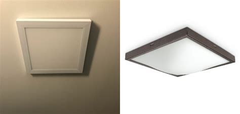 Square Light Fixture Cover Removal