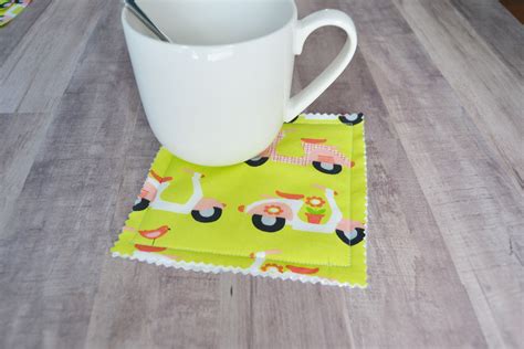 square mug rugs
