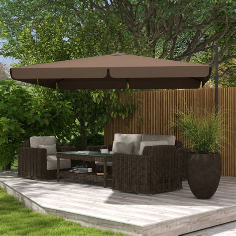 Square Offset Patio Umbrella Canada