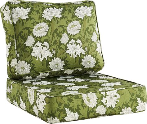 Classic Accessories WaterResistant Square Patio Seat Cushions, 19 x 19