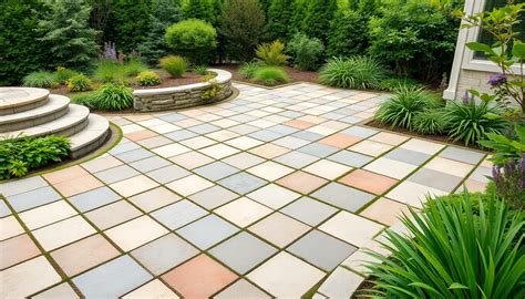 Square Paver Patio Father & Son Landscaping, LLC