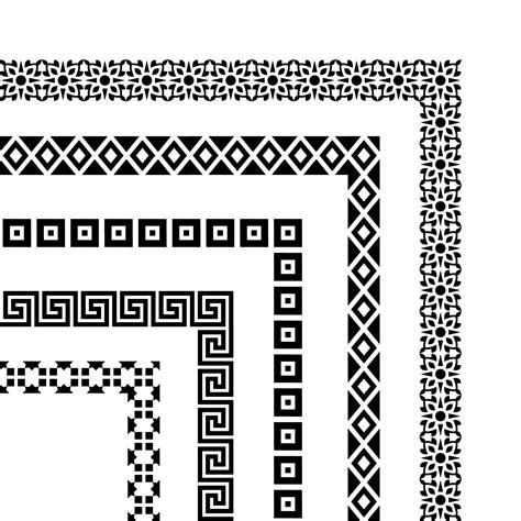 Square Printable Border Patterns