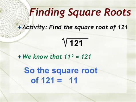 square root 123 w