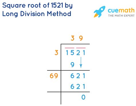 Square Root Of 1521 Simplified