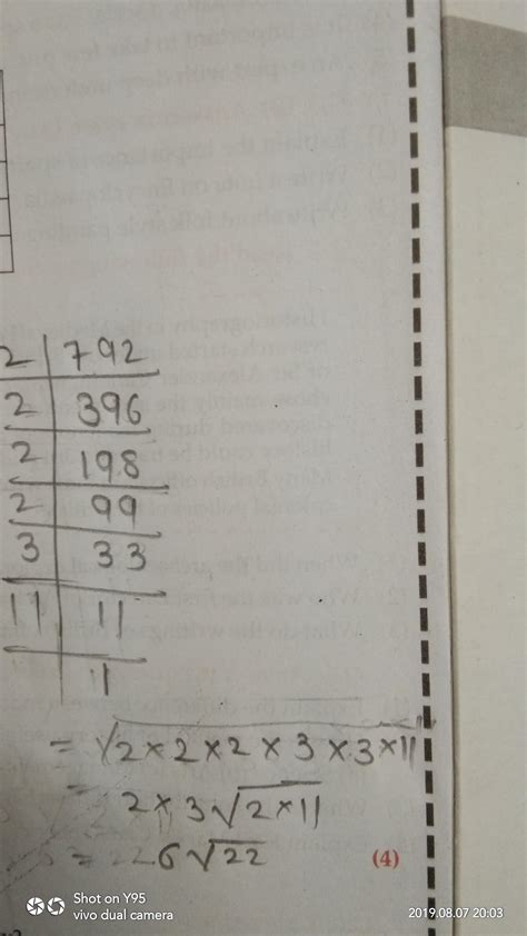 Square Root Of 792
