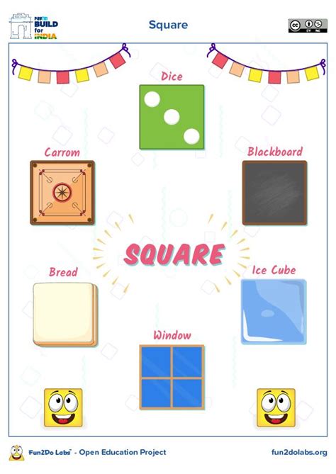 49+ Square Shape Object Clipart Images Ugot