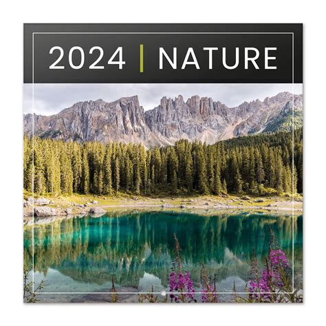 Square Wall Calendar 2024