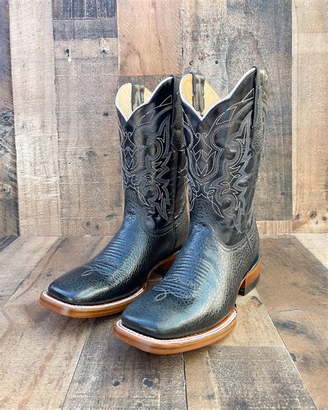 Square Toe Cowboy Boots Men