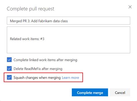 Squash And Merge Pull Request