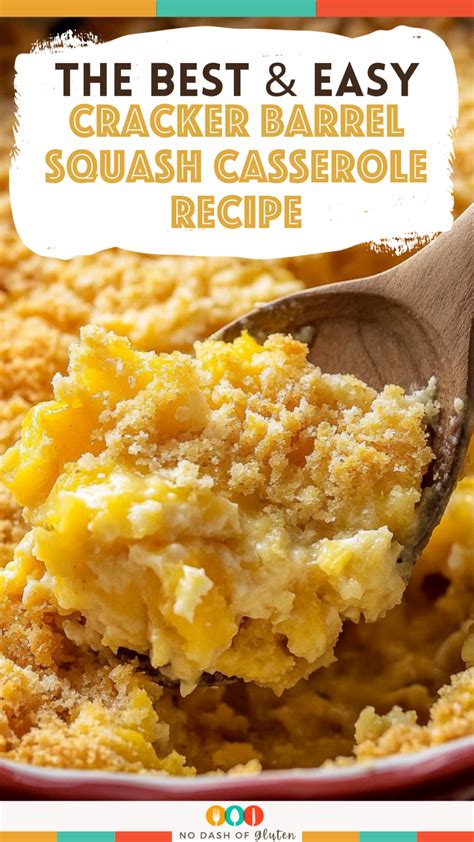 Squash Casserole Cracker Barrel
