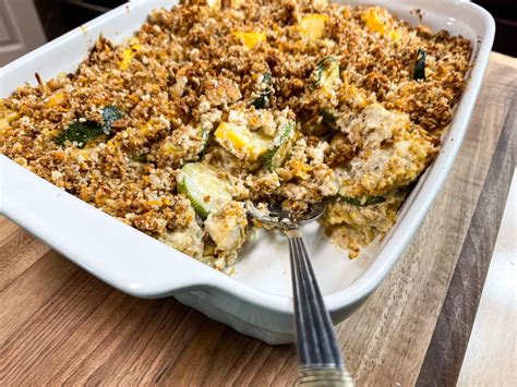 Squash Casserole Using Stuffing Mix