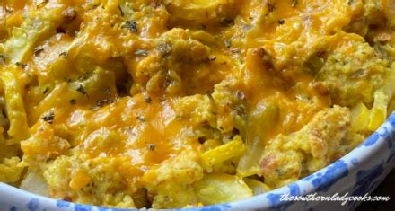Squash Cornbread Sour Cream