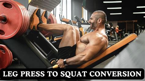 Squat Leg Press Equivalent