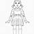 squid game doll coloring pages