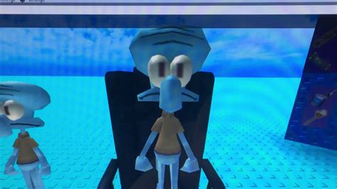 squidward on a chair - Roblox