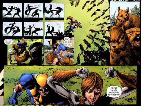 squirrel girl vs wolverine