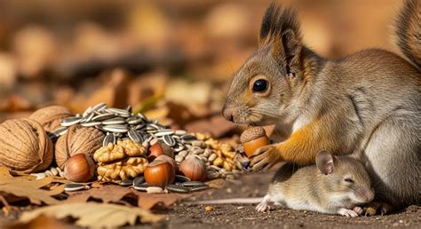 Squirrels Eat Mice