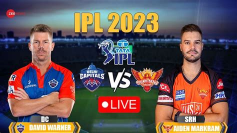 srh vs dc live score and ball by ball