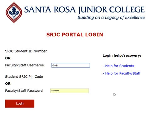 srjc portal