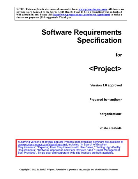 srs in software engineering notes