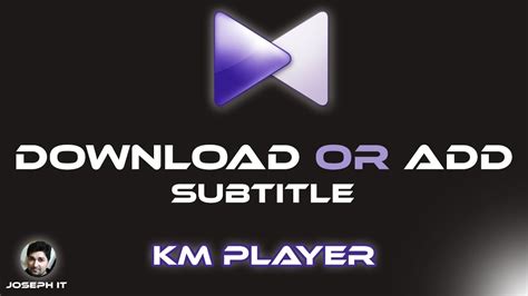 SRT Subtitles KMPlayer