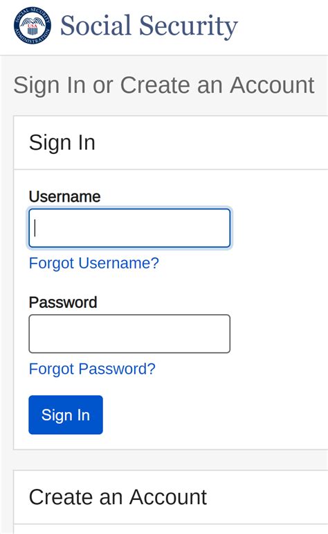 ssa account sign in