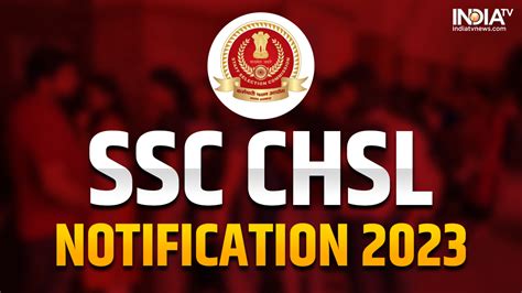 ssc chsl 2023 result notification