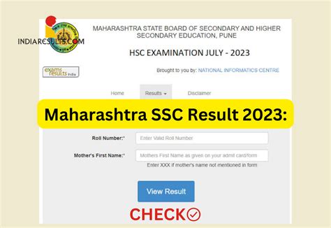 ssc maharashtra ssc result check online