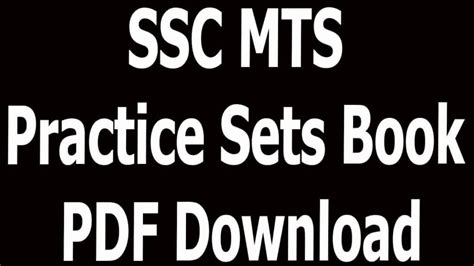 Topics Ssc Mts Practice Set Book Trending