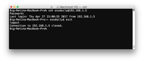 Best SSH client for Mac