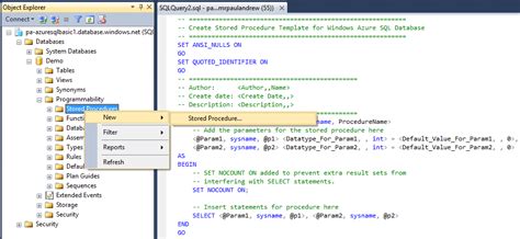 ssms code snippets examples