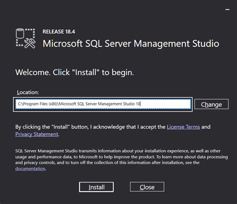 ssms install without azure data studio