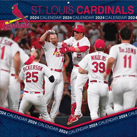 St Louis Cardinals Calendar 2024