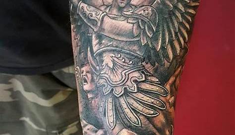 St. Michael Tattoo | Erzengel tattoo, St. michael tattoo, Bild tattoos