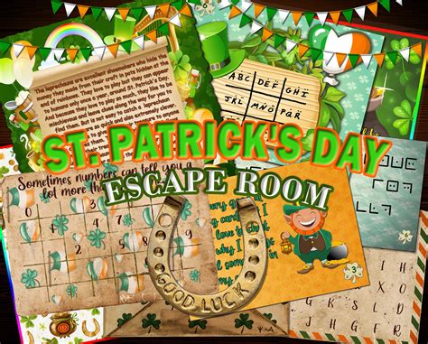 St. Patrick's Day Escape Room Activity in 2021 Fun classroom activities, Escape room, Activity