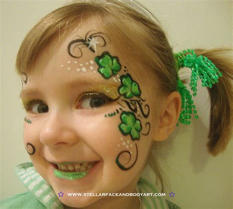 Face Painting St Patrick's Day Face painting designs, Face painting, Saint patricks day makeup