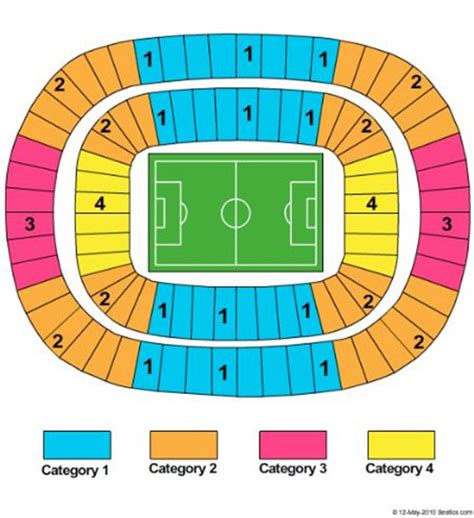 Olympic Park Seating Map
