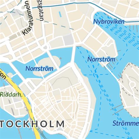 Harta turistica a orasului Stockholm, Suedia Portal Turism