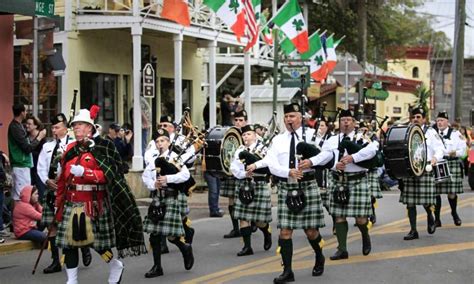 st augustine st patricks day parade 2023