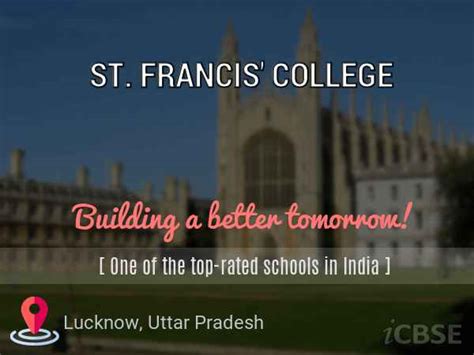st francis college lucknow fees