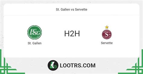 st gallen vs servette h2h