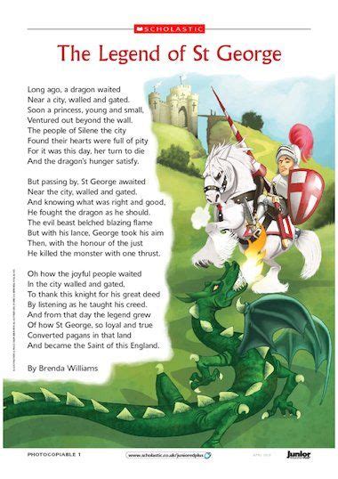 st george's day story for kids