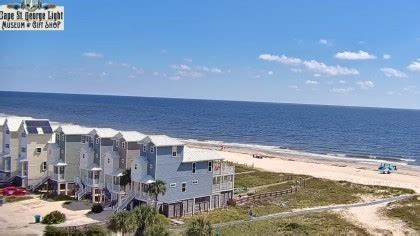 st george island webcam lighthouse