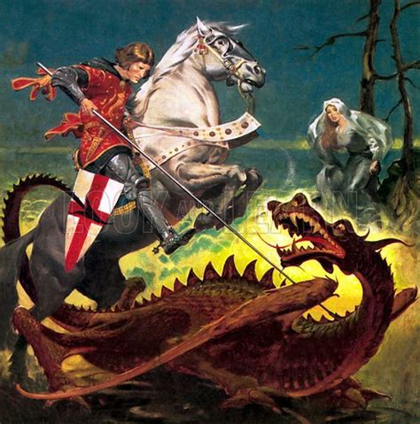 st george slaying the dragon story