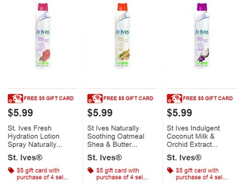 St Ives Printable Coupons