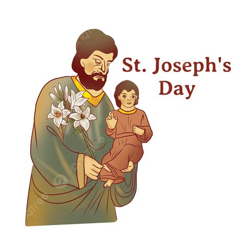 st joseph's day clip art