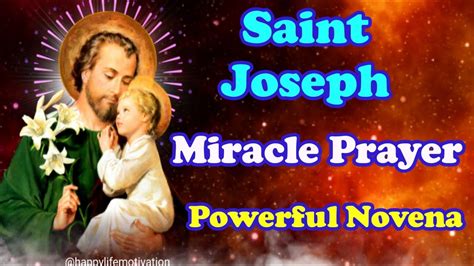 st joseph miraculous prayer