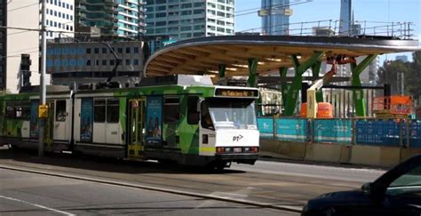 st kilda road tram works